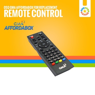 OSQ Replacement Remote Control for GMA Affordabox Remote Control GMA Affordabox Universal TV Box
