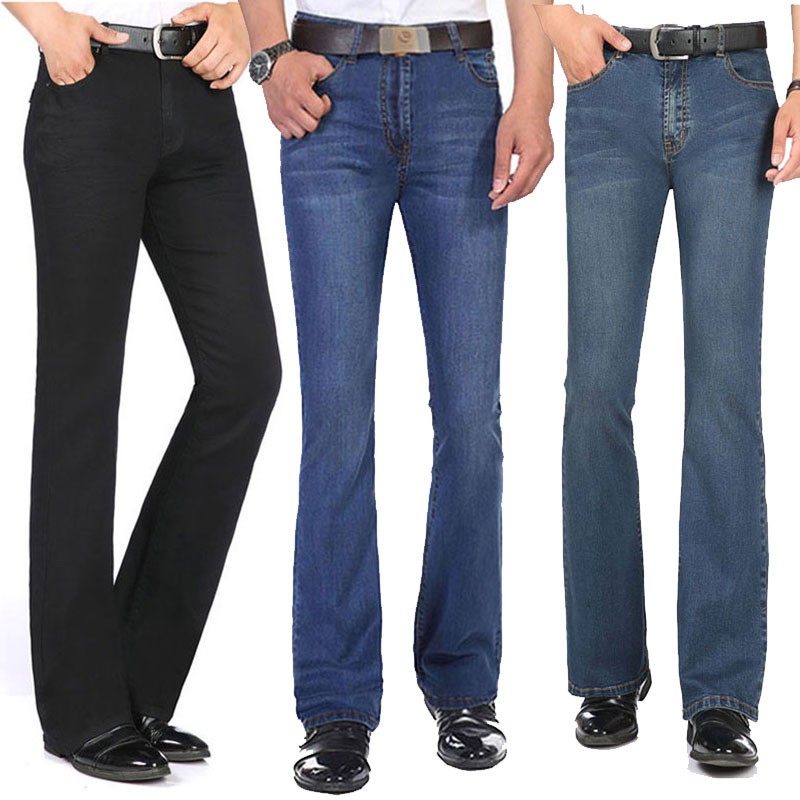 light denim flare jeans
