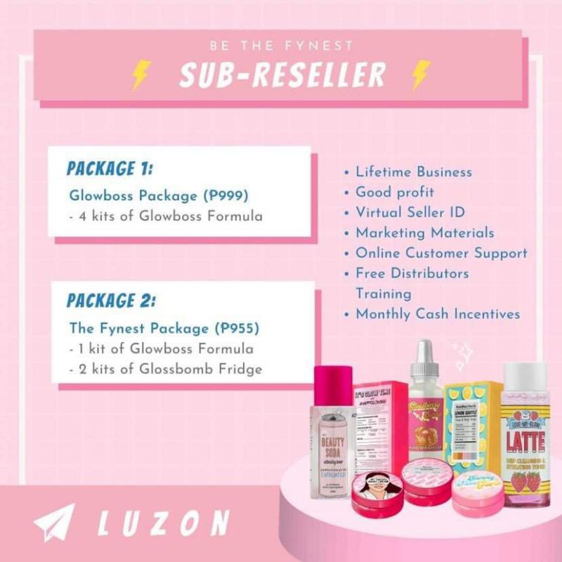 Glowboss Formula/Fridge Sub Reseller | Shopee Philippines