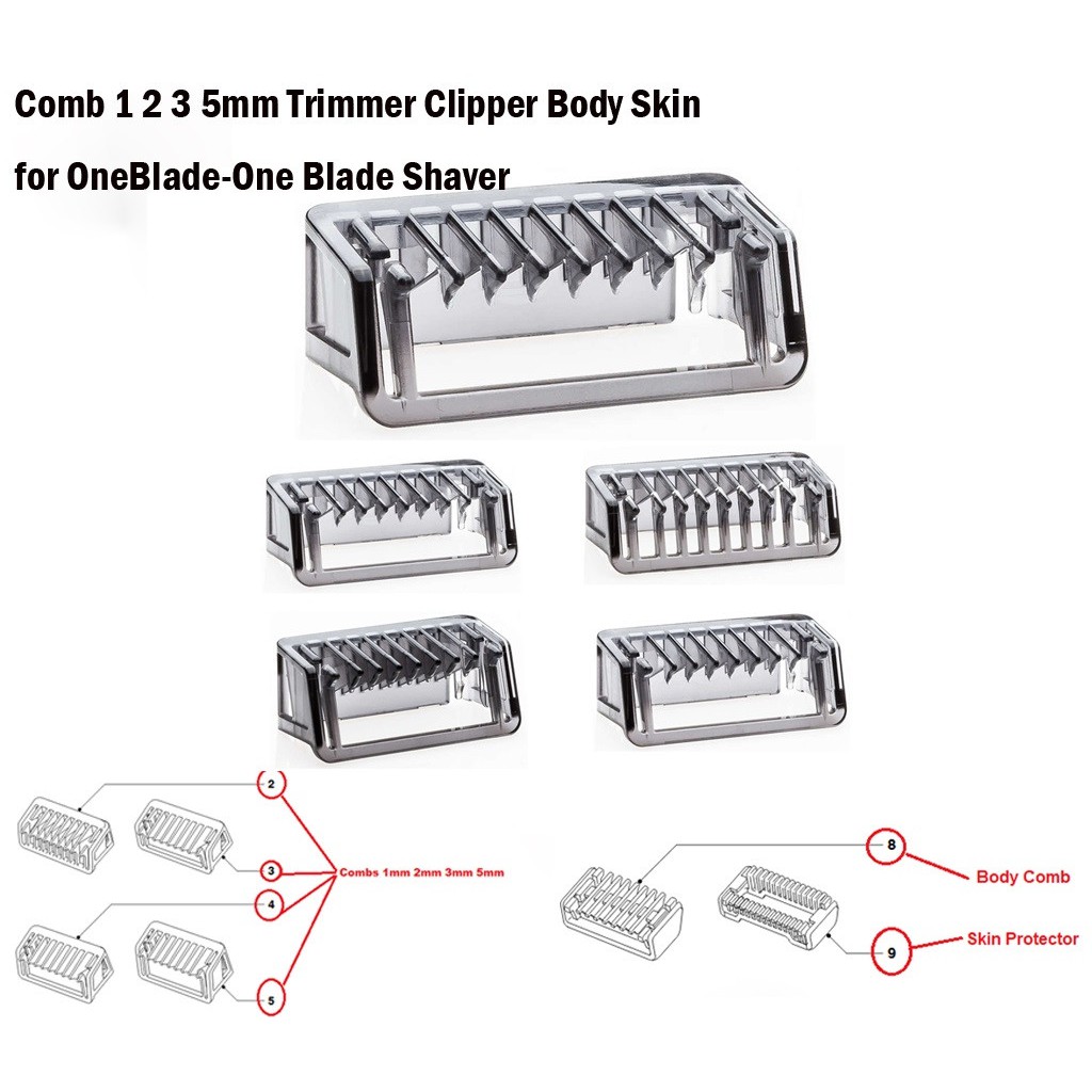 one blade 3mm comb