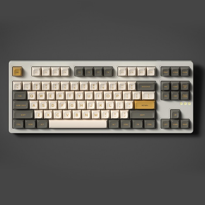 PBT XDA Profile Ember Sublimation Mechanical Keyboard Keycap 125keys