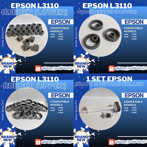 Pick up roller Upper and Lower Paper Feeder Roller Kit for Epson L1110