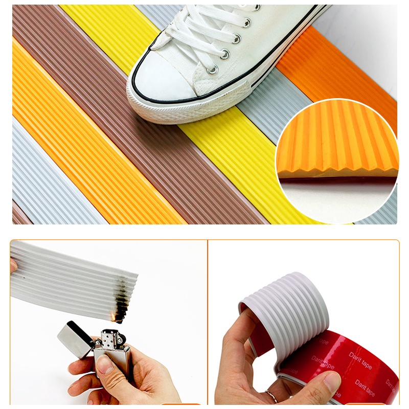 Waterproof PEVA Anti Slip Adhesive Tape Single Sided Adhesive Safety