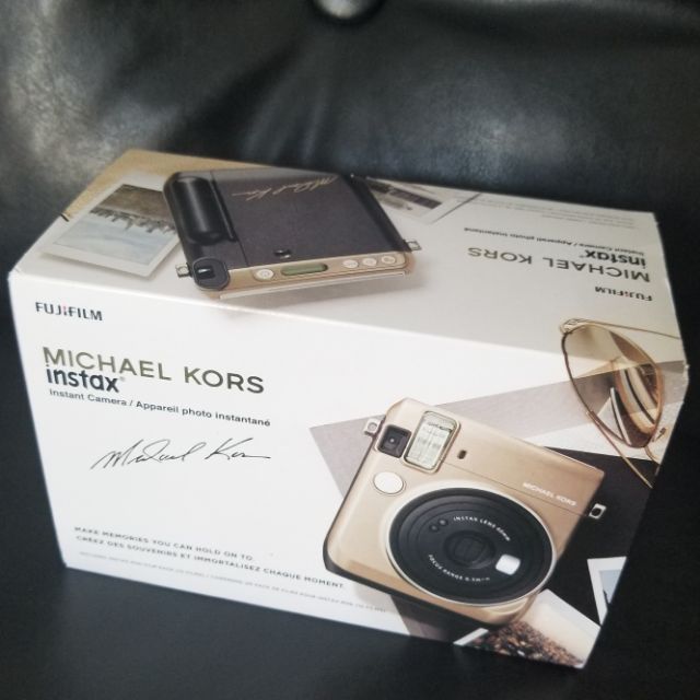 michael kors instax gold