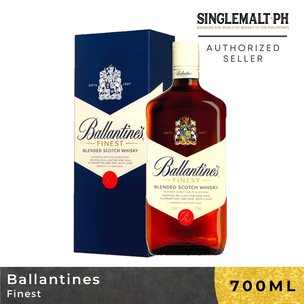 Ballantines Finest Blended Scotch Whisky 70cl Shopee Philippines