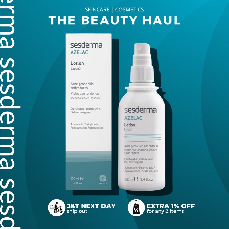Sesderma Azelac Lotion with Azelaic Acid and Salicylic Acid For Face