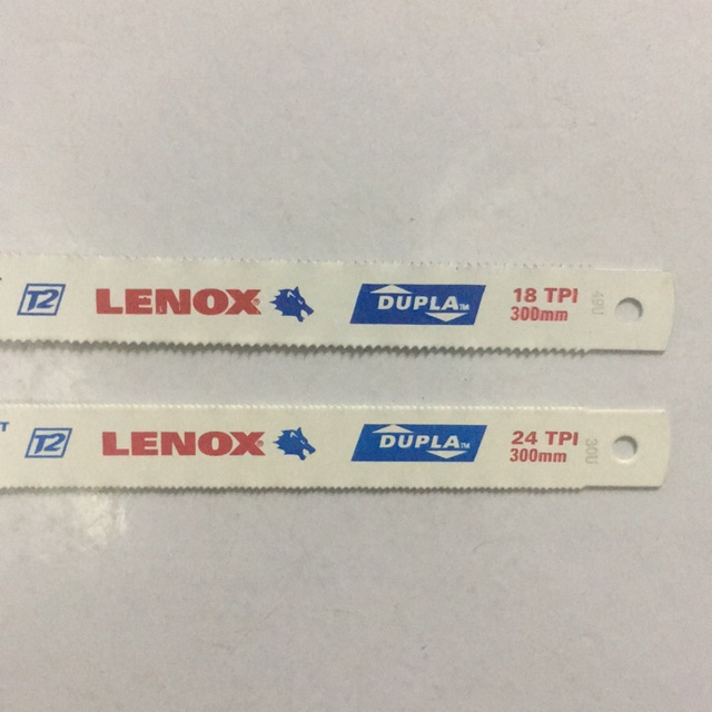 Lenox Hacksaw Blade DUPLA Double Blade 18 TPI or 24 TPI Shopee