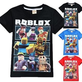 New Roblox Fgteev The Family Game T Shirts For Girls Kids T Shirts Big Boys Short Sleeve Tees Children Cotton Funny Tops Shopee Philippines - roblox bus driver shirt
