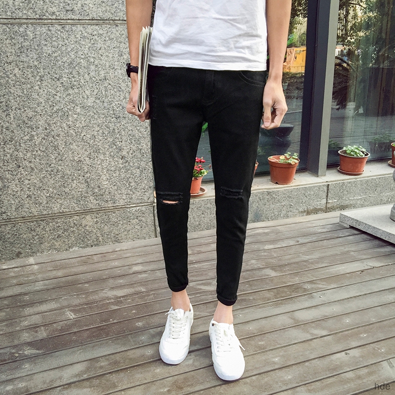 short length jeans mens