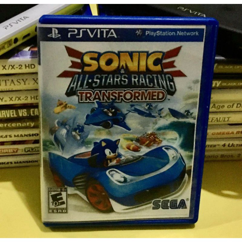Sonic All Stars Racing Transformed PS Vita Game Shopee Philippines