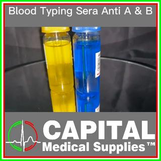 Blood Typing Sera , Anti A & B Monoclonal ABO Blood Grouping Reagent ...