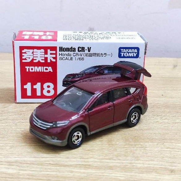 Takara TOMY Tomica No.118 Honda Cr-v BLISTER Miniature Car for sale online 
