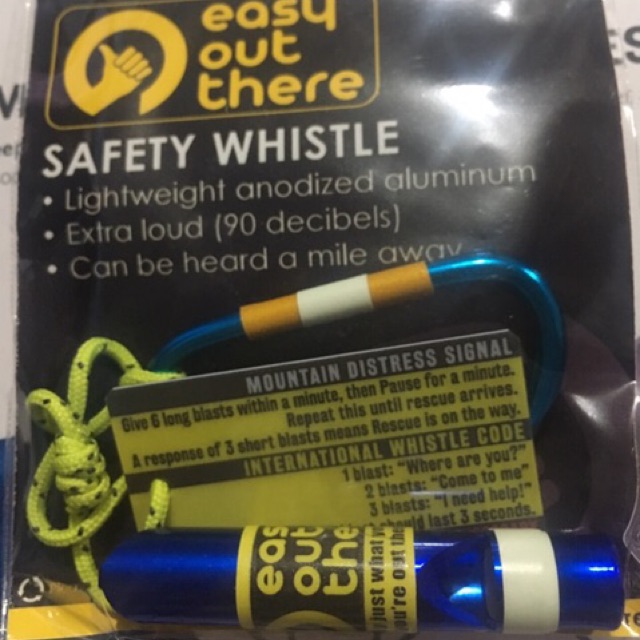 international whistle code