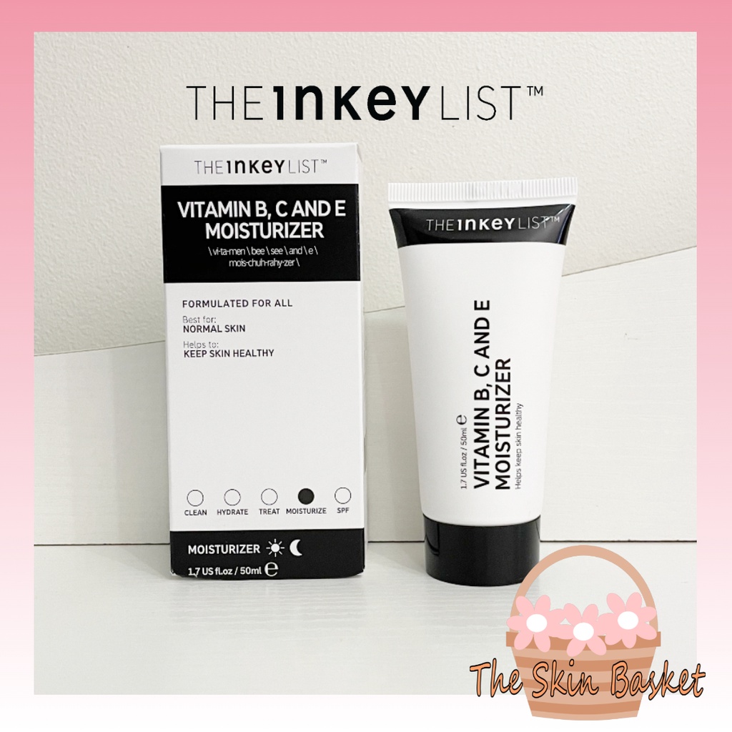 THE INKEY LIST Vitamin B, C and E Moisturizer Shopee Philippines