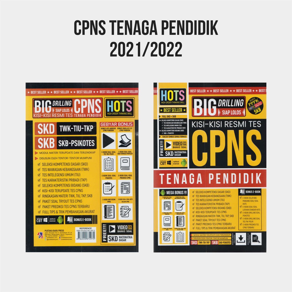 Cpns 2021 Book Cpns Test Book Hots Big Bank Drilling Official Grid Power Shopee Philippines