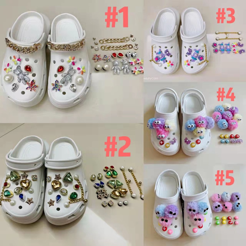 Butterfly seriesButton jibbitz Crocs /Jibbitz /Button Crocs Cartoon