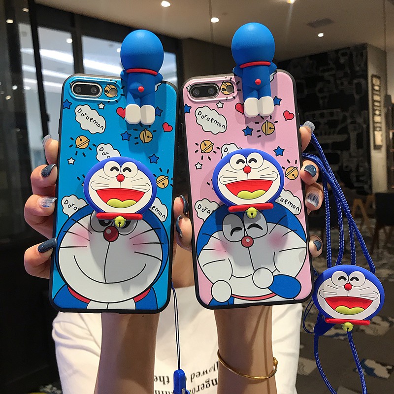 3D Doraemon Cartoon Phone Case For Vivo V15 Pro V11 V11i V9 V7 Plus V5