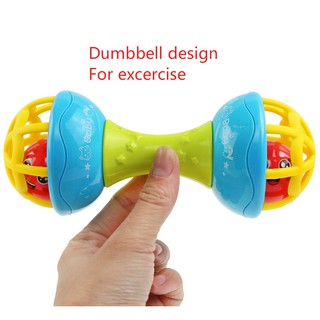 Baby Toy Bell Teether Rattles Rattle Toys Rubble Ball Hand-eye Newborn Touching for Babies Colorful Non Toxic BPA Free #6