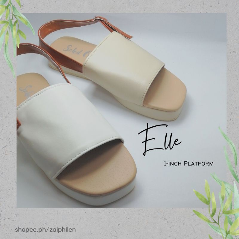 1 inch platform sandals