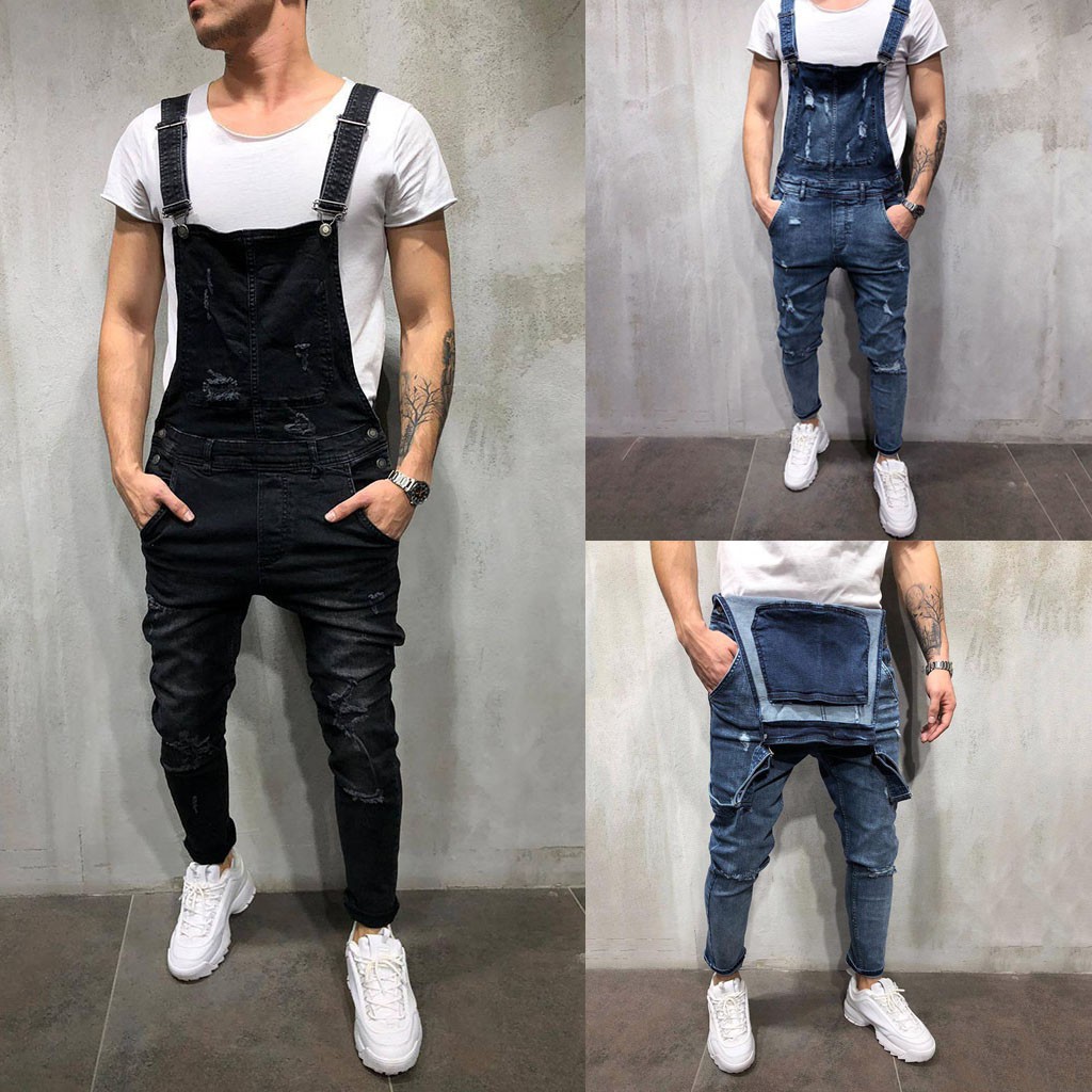 mens overalls slim