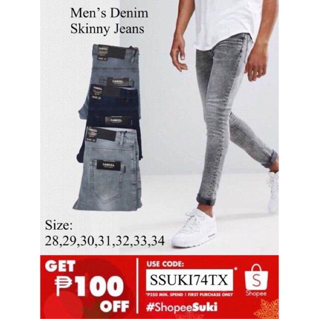 34 30 skinny jeans