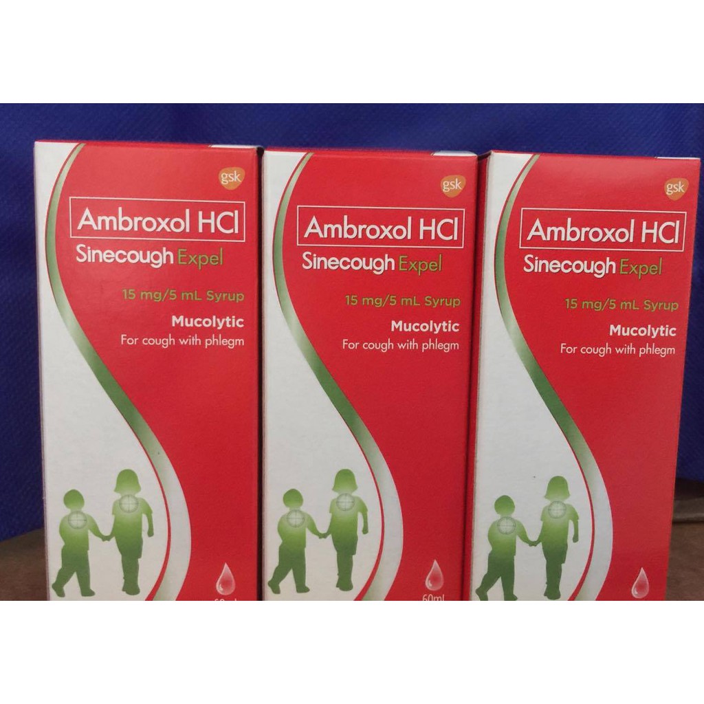 Sinecough Expel Ambroxol HCI Syrup for Kids 60ml Shopee Philippines