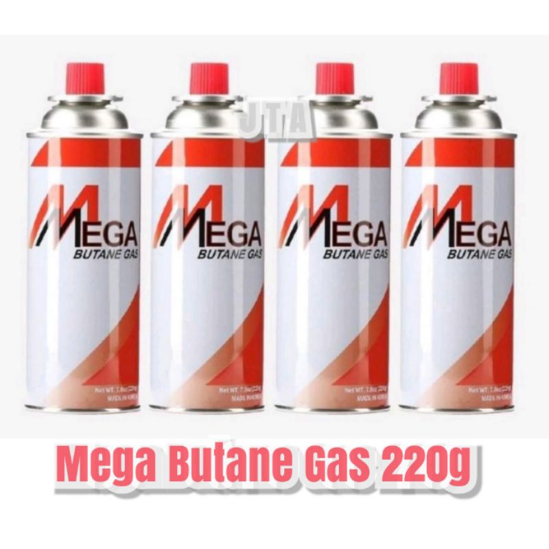 Mega Original Butane Gas 220g &XX Shopee Philippines
