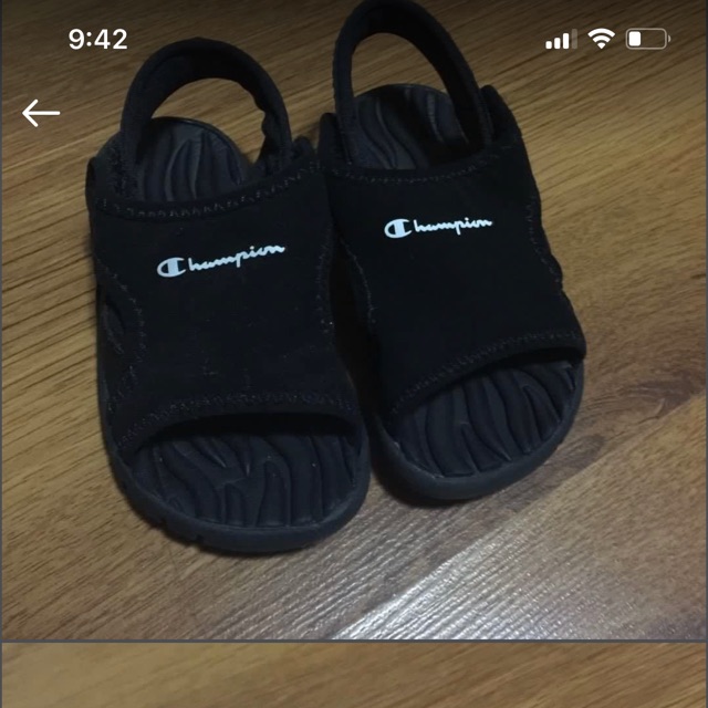 champion sandals toddler