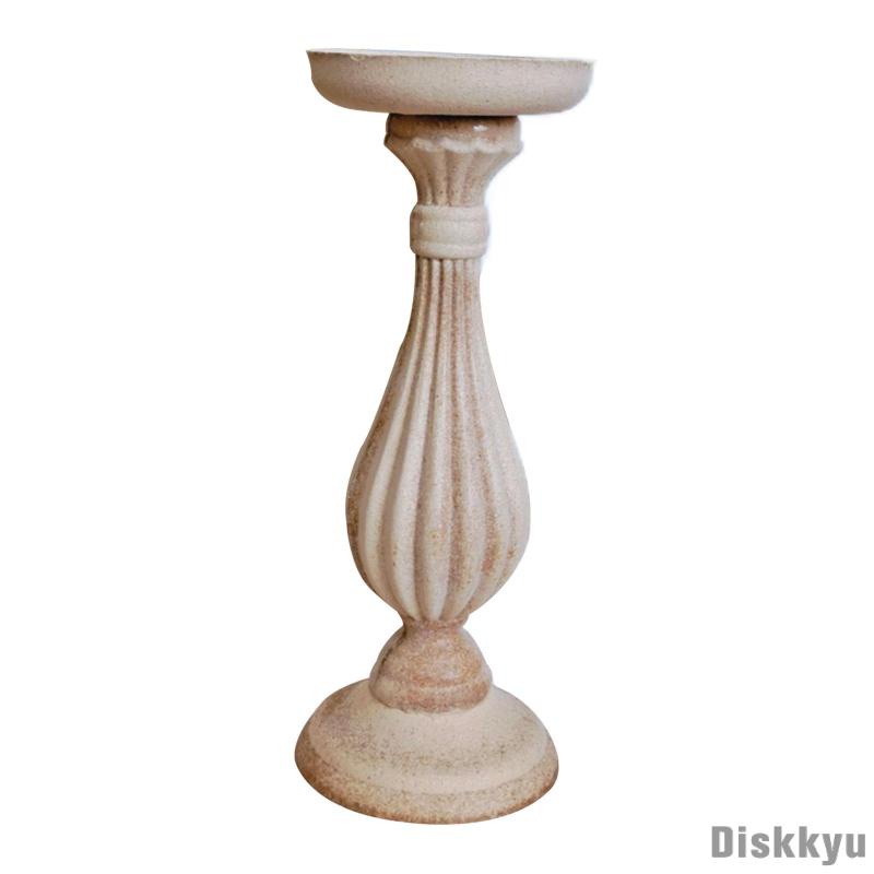 [HOT!] Unfinished Candlesticks Holders Wood Classic Craft Candlesticks Smoothed and Ready to Easily Paint