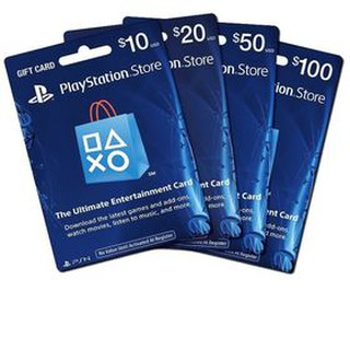 sony playstation network card