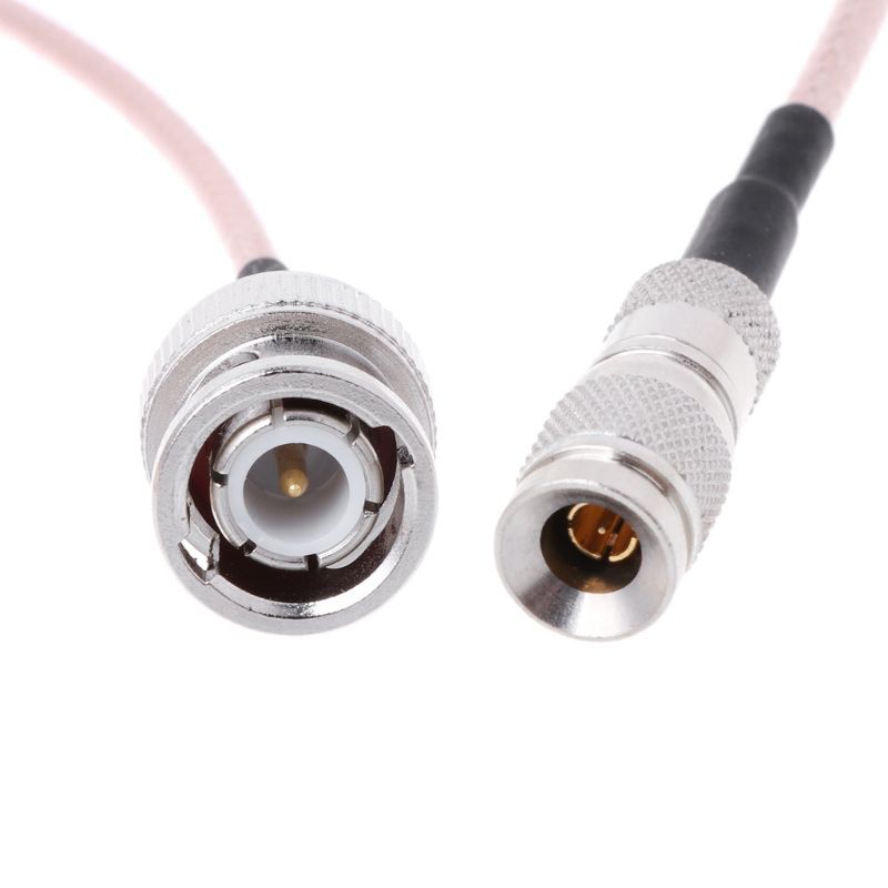 BNC Female Bulkhead Oring to DIN 1.0/2.3 Male RG179 HD SDI Pigtail Cable 100cm 