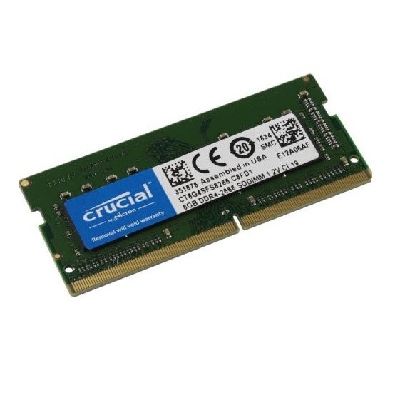 Sodimm . Crucial 8GB DDR4 2666 Sodimm CT8G4SFS8266 | Shopee Philippines