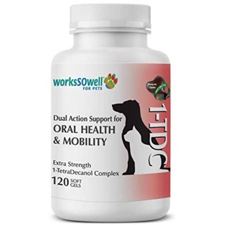 per softgel | 1TDC Dual Action Support for Dogs and Cats | 1-TDC for Joint, Oral, Muscle and Skin
