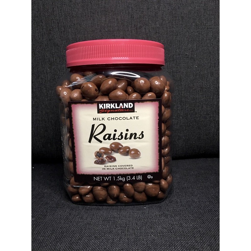 Kirkland Signature Milk Chocolate (Raisins) Shopee Philippines