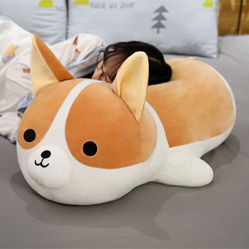 fat corgi plush