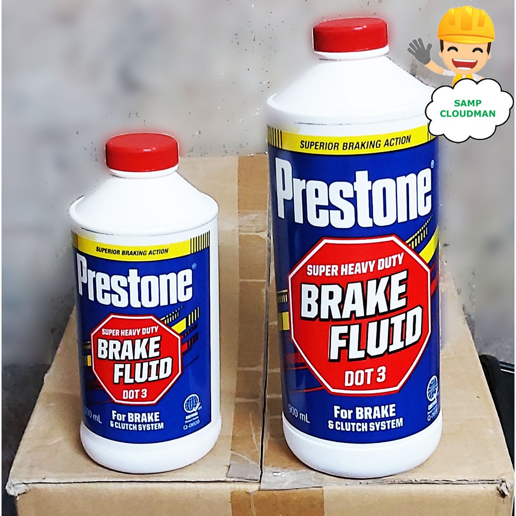 Prestone Brake Fluid 500ml or 900ml Super Heavy Duty DOT3 Break Fluids