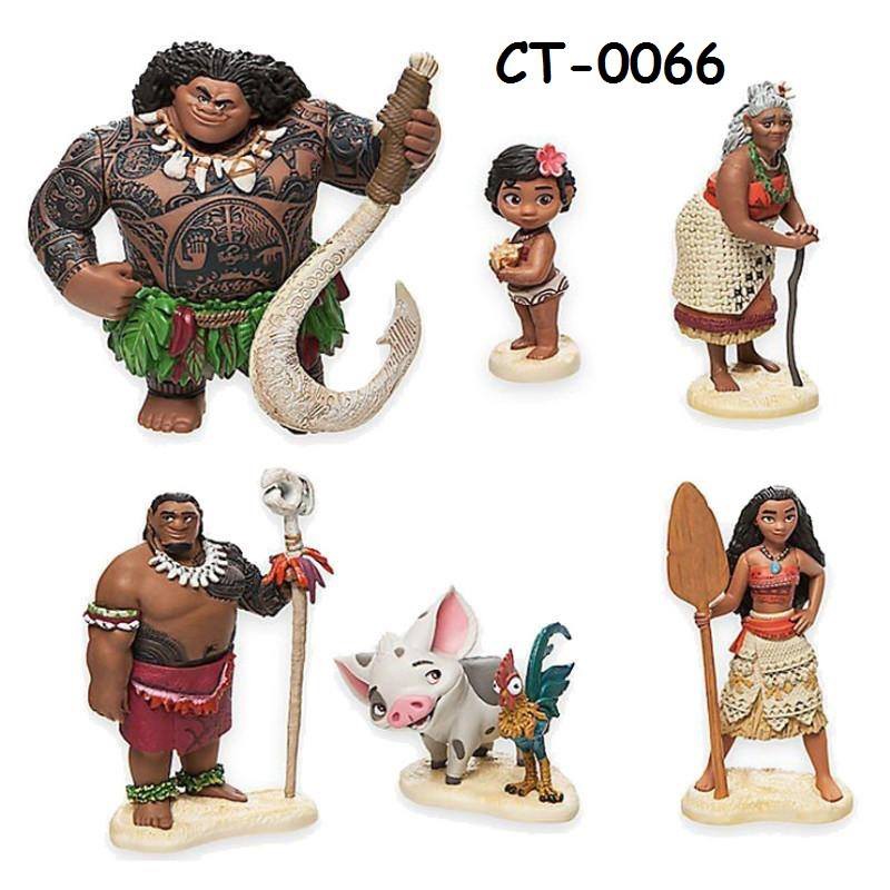 Cake Topper Moana Characters Non Edible Code Ct 0066 Shopee Philippines