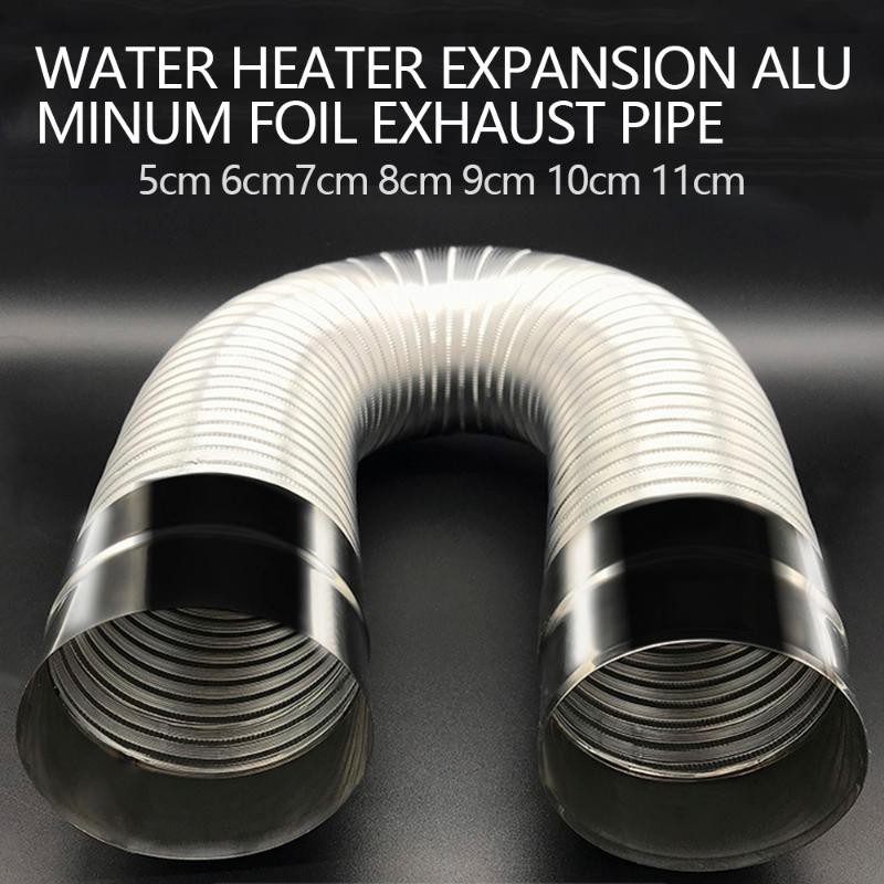 60150Mm Fireproof Gas Water Heater Pipe Stainless Steel Aluminum