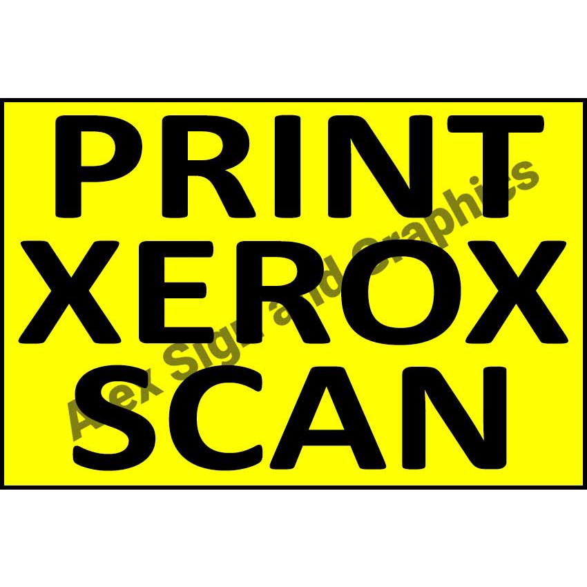 Print xerox scan pvc signage a4 size 7 5 x 11 25 inches shopee