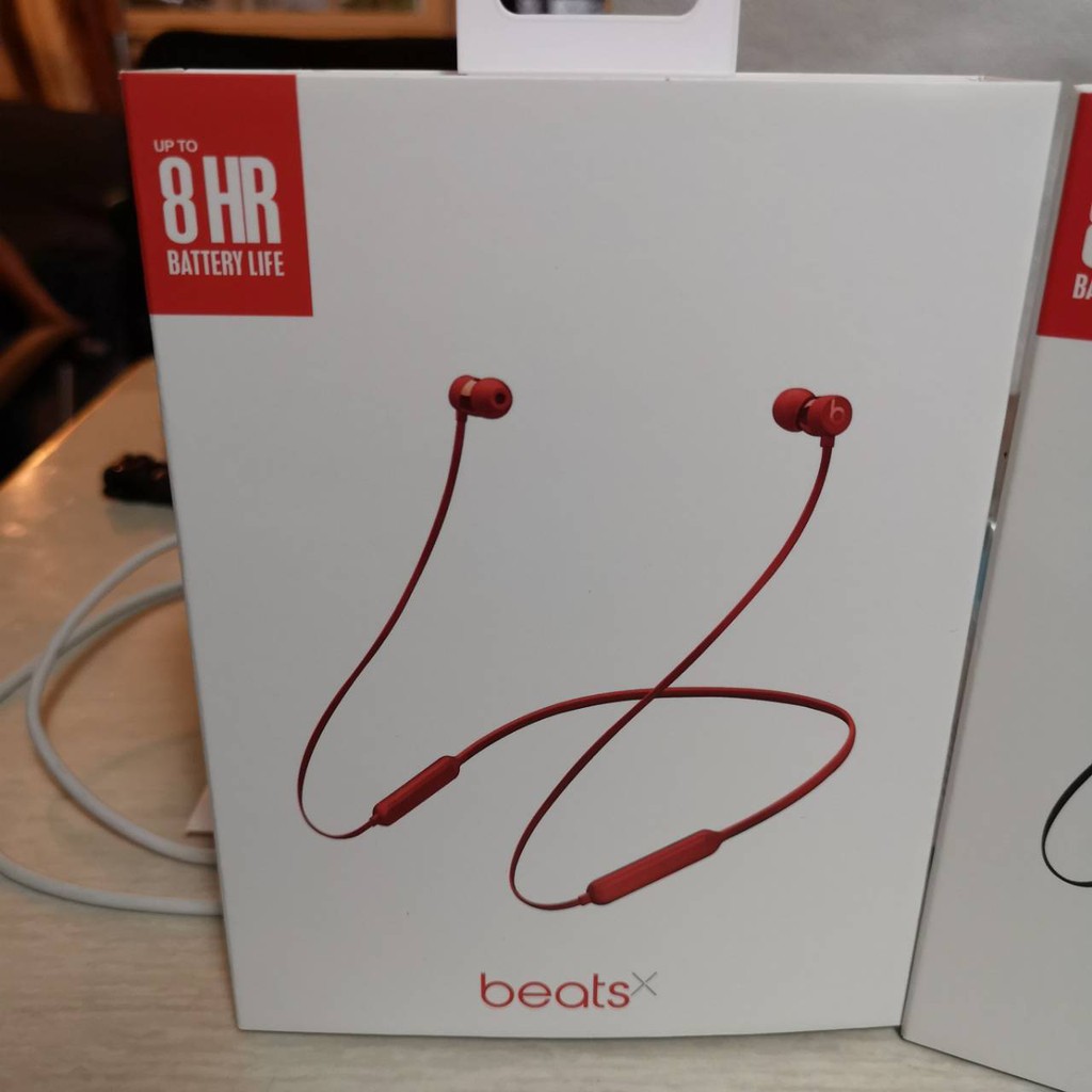 Beats X Red Black Wireless Bluetooth Earphones Bnib 1 1 Shopee Philippines