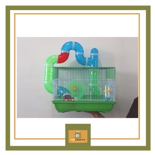 COLLAPSABLE TUNNEL HAMSTERS CAGE (AVAILABLE IN THREE COLORS) M020 #2