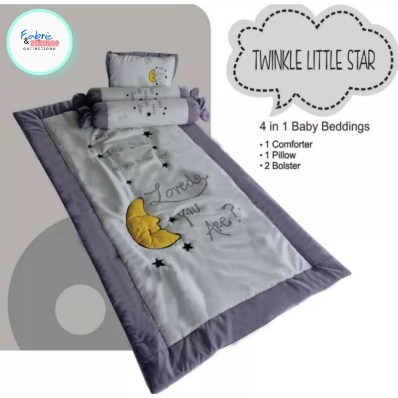 twinkle twinkle little star bedding set