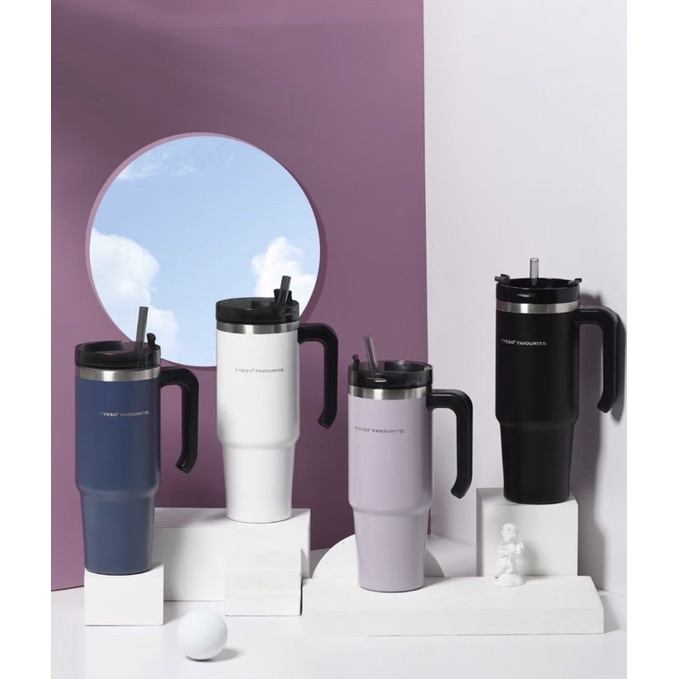 Tyeso insulated tumbler Original Tyeso "KYE" WITH HANDLE 890ML vacuum