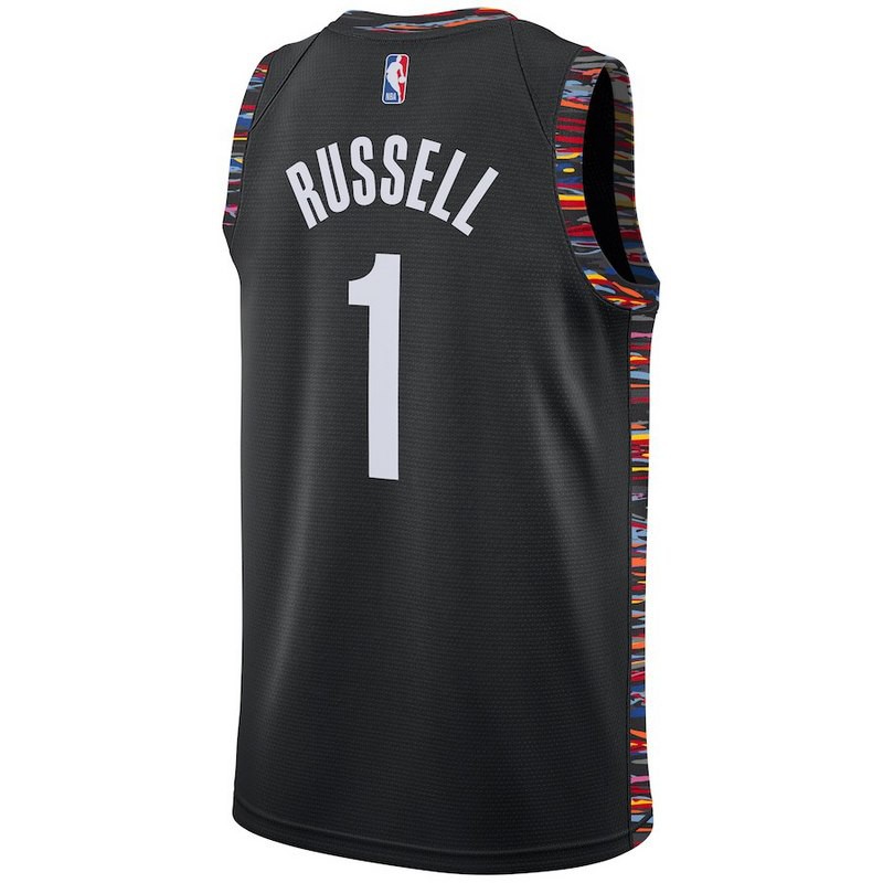 brooklyn nets black jersey