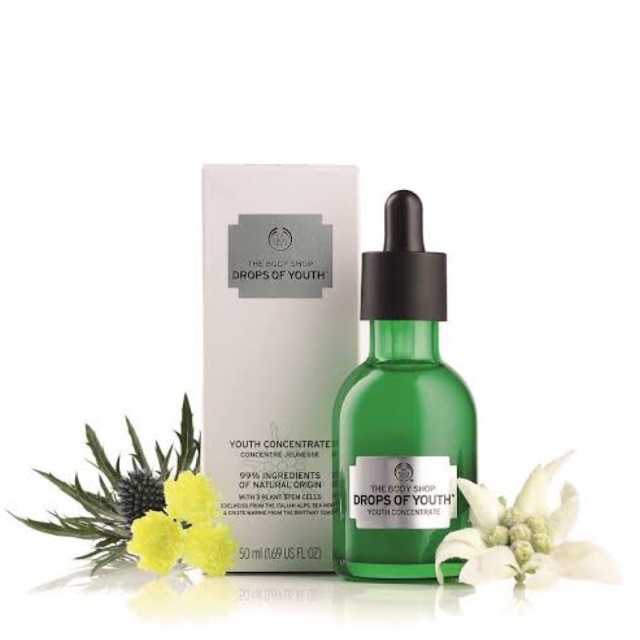 drops of youth serum body shop
