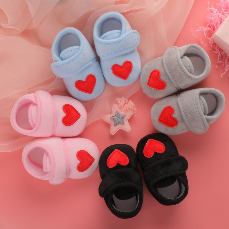 red infant shoes