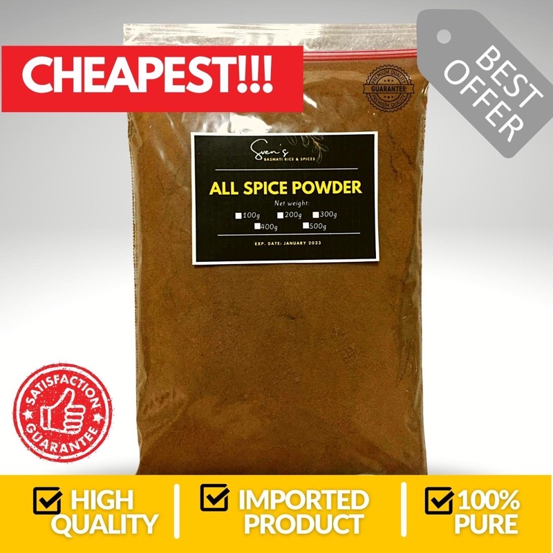 Pure All Spice Powder (100 grams) Shopee Philippines