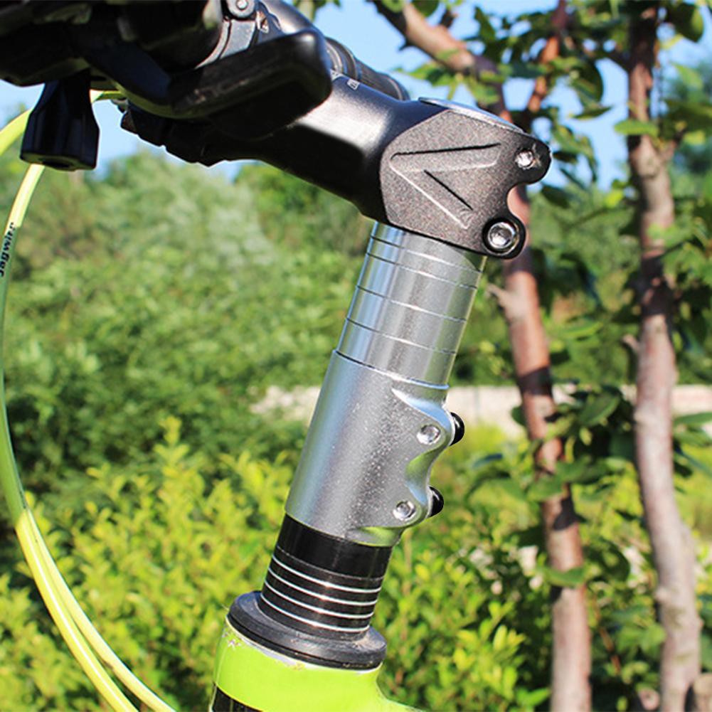 Aluminium Bicycle Riser Stem Head Up Adapter Fork Extender Handlebar Extension