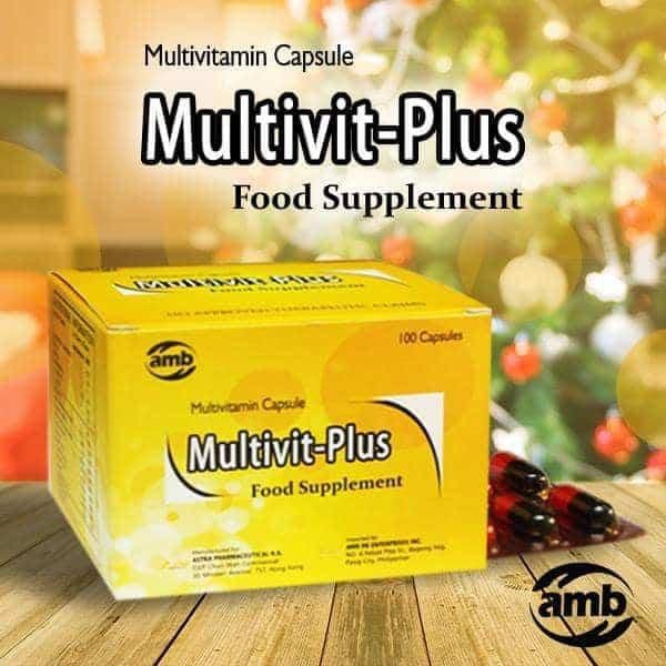 MultivitPlus 100 Capsules Multivitamins Food Supplement Shopee