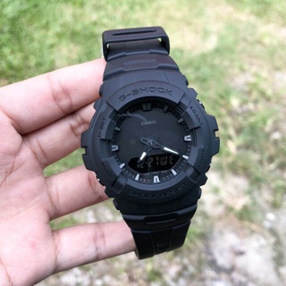 （hot）G Shock G100 Blackout Edition Men Sport Watch with Dual Time Display 200M Water Resistant Shock #6